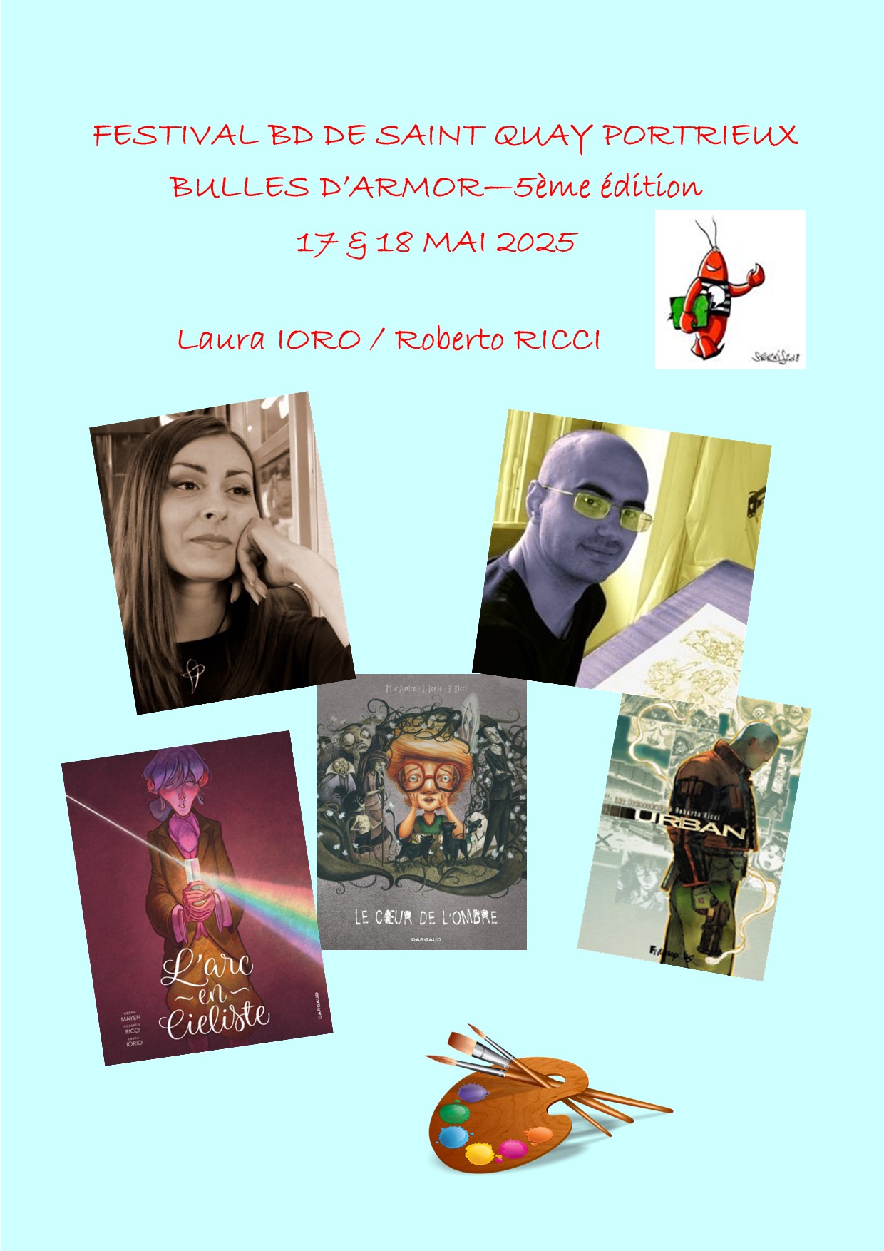 Lire la suite à propos de l’article Laura Ioro et Roberto Ricci seront présents lors de notre Festival 2025