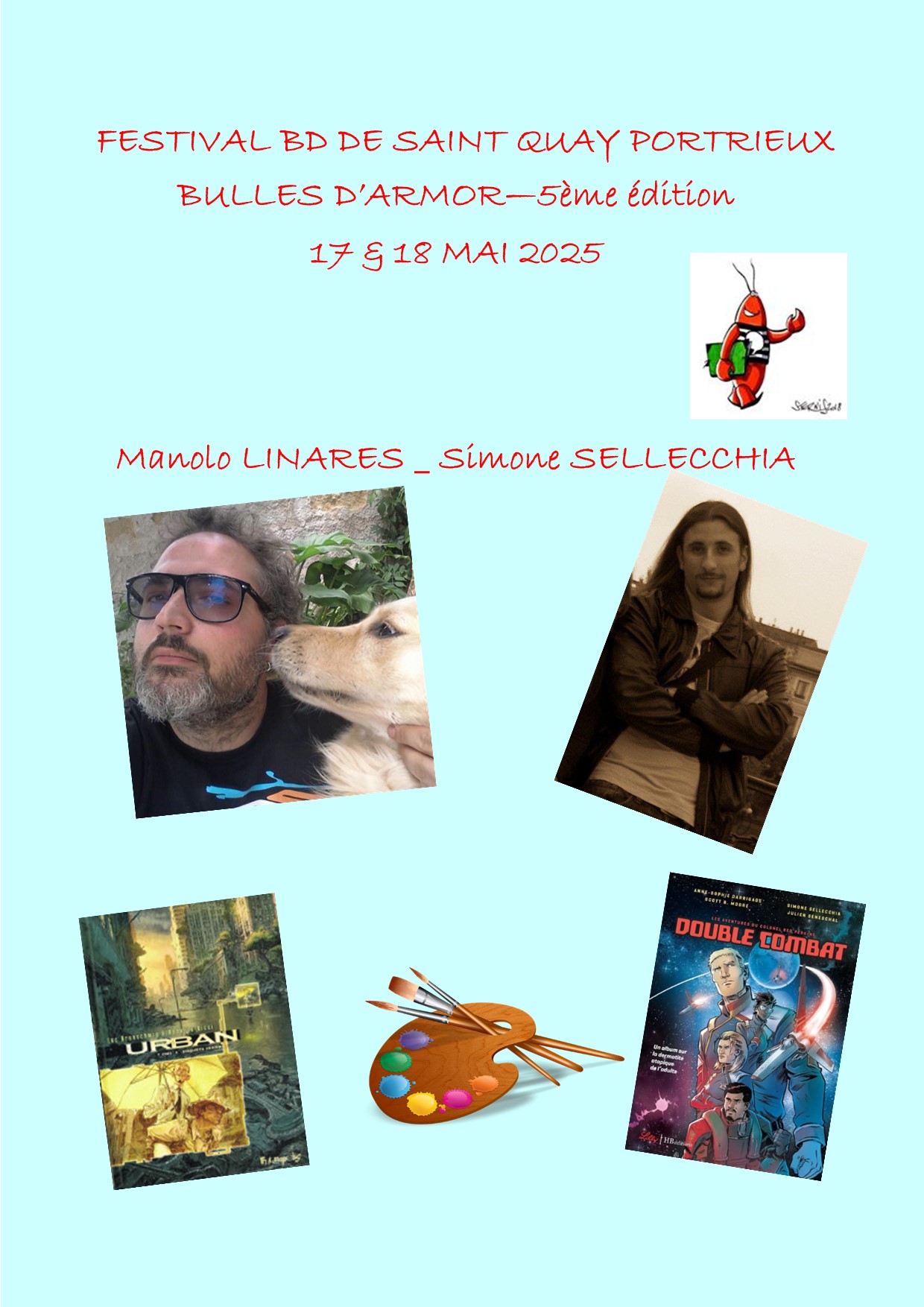 Lire la suite à propos de l’article Manolo Linares et Simone Sellecchia seront présents lors de notre Festival 2025